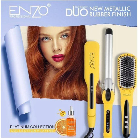🎁💇‍♀️ طقم ENZO DUO – كل ما تحتاجينه لإطلالة ساحرة في علبة واحدة