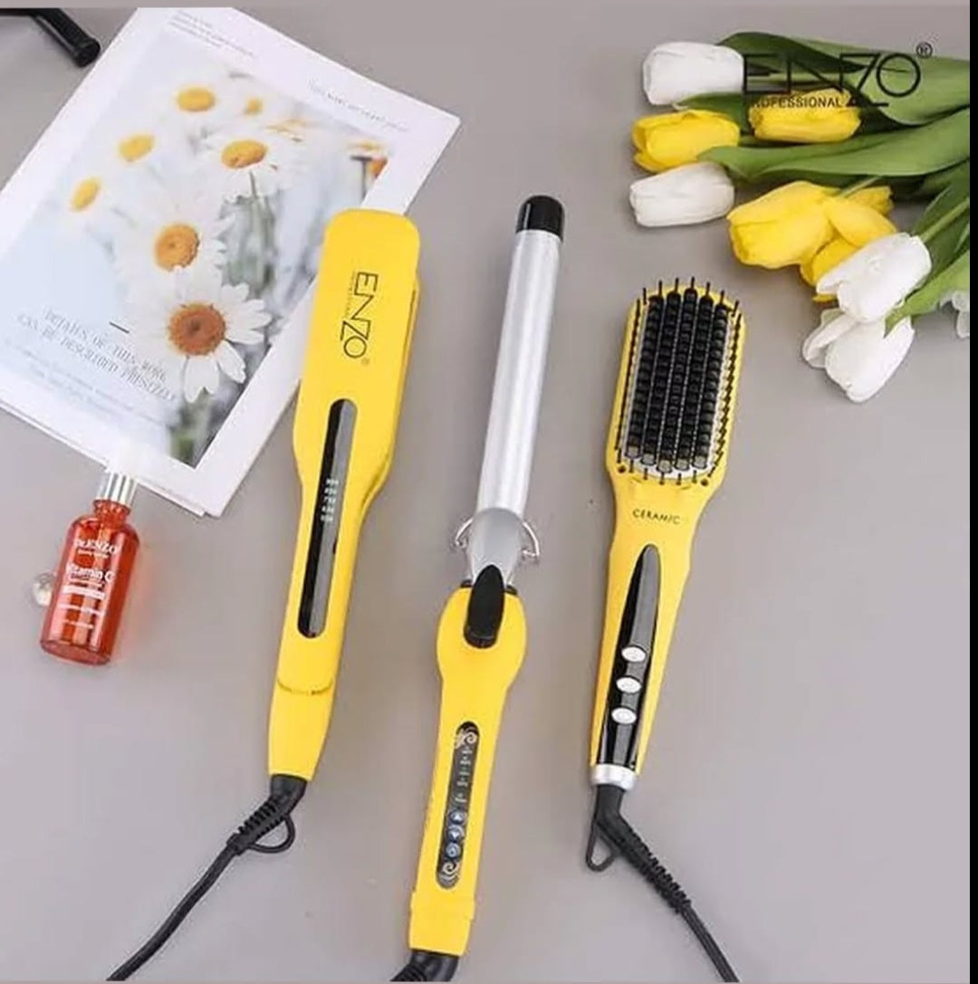 🎁💇‍♀️ طقم ENZO DUO – كل ما تحتاجينه لإطلالة ساحرة في علبة واحدة